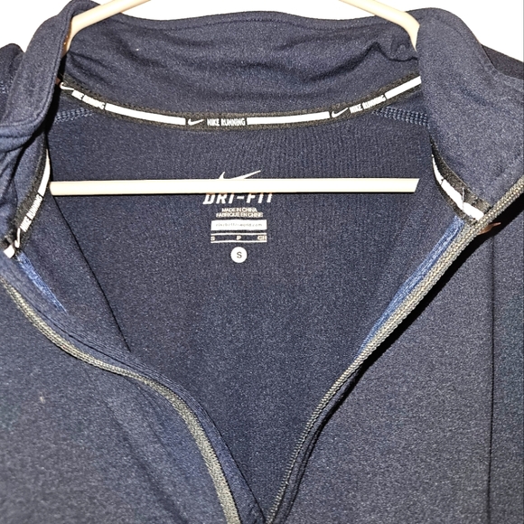 Nike Dri-Fit Blue Running Top - Picture 1 of 11